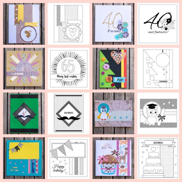 8 Creative Card Sketches For Your Handmade Card Projects
